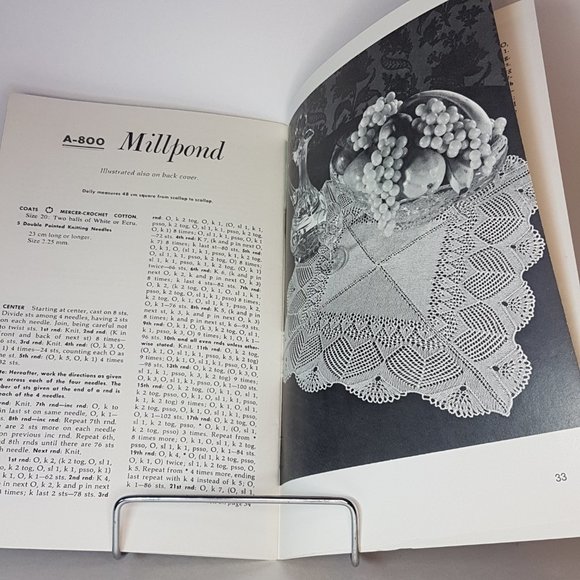 Vintage Coats & Clarks Priscilla Doilies Book 197 Crochet, Knit, Lace, Tatting - Picture 5 of 11